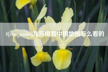 沛县九宫图看中国地图怎么看的