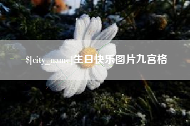沛县生日快乐图片九宫格