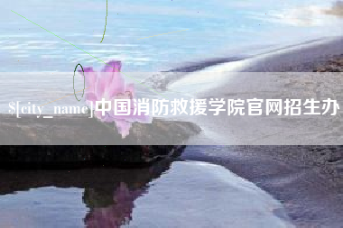 沛县中国消防救援学院官网招生办