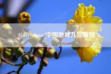 沛县中国地域九宫版图