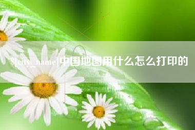 沛县中国地图用什么怎么打印的