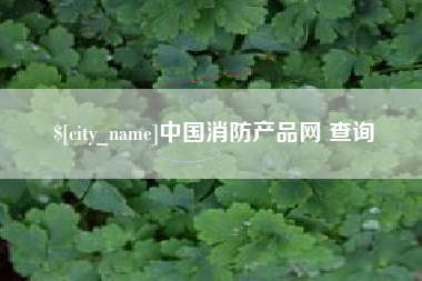 沛县中国消防产品网 查询