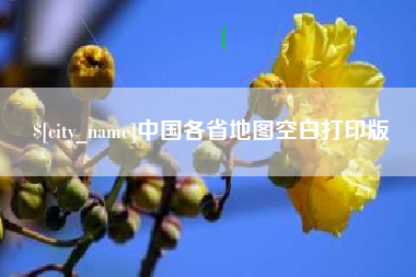 沛县中国各省地图空白打印版