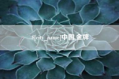 沛县中国,金牌