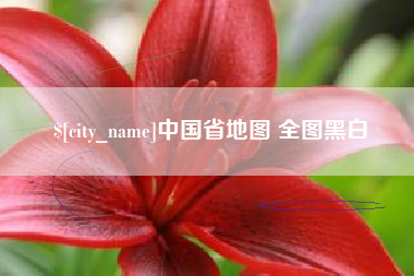 沛县中国省地图 全图黑白