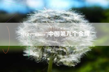 沛县中国第九个金牌