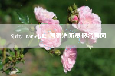 沛县2021国家消防员报名官网