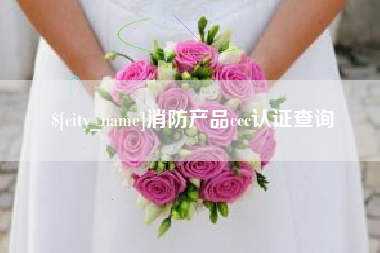 沛县消防产品ccc认证查询