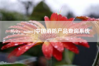 沛县中国消防产品查询系统
