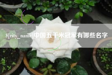 沛县中国五千米冠军有哪些名字